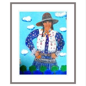 Native American Canvas Art